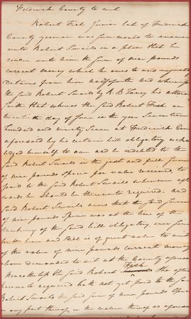 Lot #315 Roger B. Taney Autograph Document Signed Three Times - Image 4