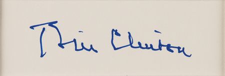 Lot #65 Five Presidents Signature Display - Carter, Bush, Clinton, Bush, and Obama - Image 6