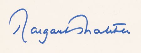 Lot #320 Margaret Thatcher Signed Book - Statecraft - Image 2