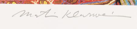 Lot #818 Santana: Mati Klarwein Signed Lithograph (Ltd. Ed. #AP 7/20) - 26.5˝ x 22.5˝ - Image 2