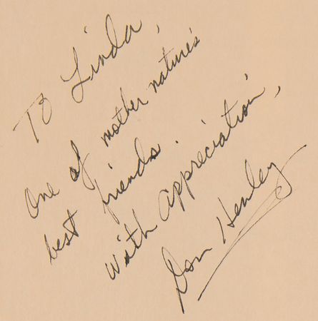 Lot #768 The Eagles: Don Henley Signed Book - Heaven Is Under Our Feet - Image 2