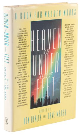 Lot #768 The Eagles: Don Henley Signed Book - Heaven Is Under Our Feet - Image 3