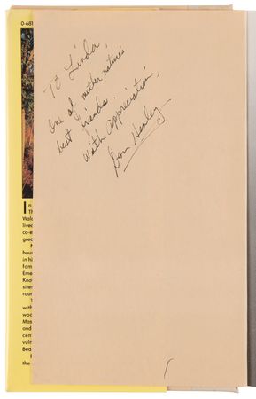 Lot #768 The Eagles: Don Henley Signed Book - Heaven Is Under Our Feet - Image 4