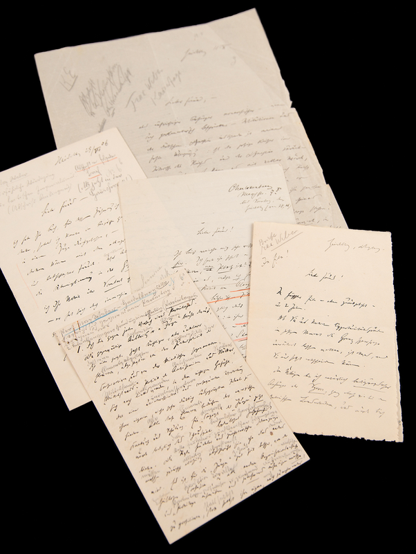 Lot 7039 Max Weber Archive of (5) Autograph Letters Signed on German Politics and the End of World War I: 