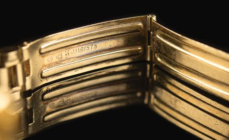 Lot #7103 Omega Speedmaster Professional 18K Gold Apollo 11 Commemorative Watch - From the Personal Collection of Dave Scott - Image 8