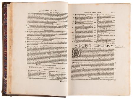 Lot #7026 Thomas Cranmer's Heavily Annotated Religious Book - Quatuor conciliorum generalium [The Four General Church Councils] (1524) - Representing His Scholarly Approach to the English Reformation - Image 6