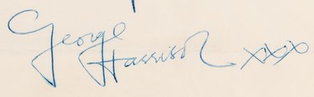 Lot #7088 Beatles: George Harrison Autograph Letter Signed - 