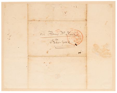 Lot #7055 Edgar Allan Poe Autograph Letter Signed - In the Year of 'The Raven,' Poe Invites a Poet to His East Village Boarding House - Image 3