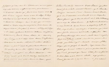Lot #7035 Napoleon Archive of (29) Letters Signed to His Adopted Son, Prince Eugène de Beauharnais, Detailing Military Strategy in the War of the Fifth Coalition: 