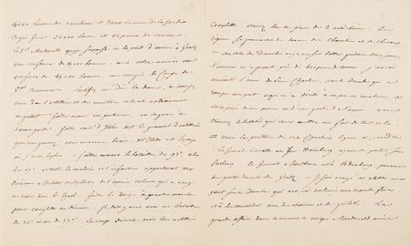 Lot #7035 Napoleon Archive of (29) Letters Signed to His Adopted Son, Prince Eugène de Beauharnais, Detailing Military Strategy in the War of the Fifth Coalition: 
