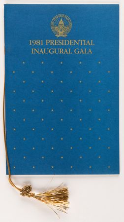 Lot #7090 Frank Sinatra Typed Letter Signed to Ronald Reagan and George Bush for the 1981 Presidential Inaugural Gala Program - Image 3