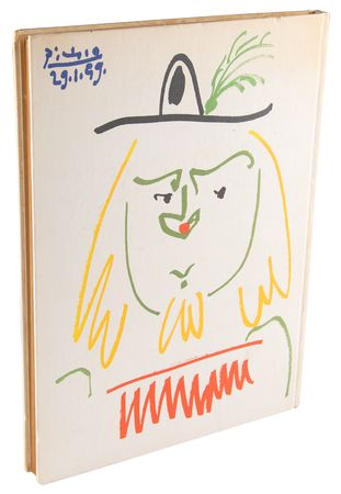 Lot #7066 Pablo Picasso Original Artwork for Lucien Clergue’s 1960 Photobook, Poesie der Photographie - Image 7