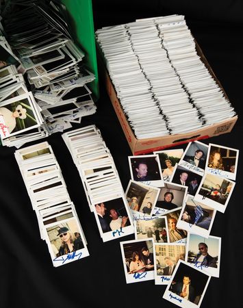 Lot #7097 Celebrity Polaroid Collection of Over 7,500 Signed Candid Photographs - Image 1
