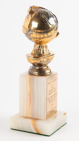 Lot #7095 Golden Globe for Best Original Song: 'Flashdance... What a Feeling' by Irene Cara (1983) - Image 4
