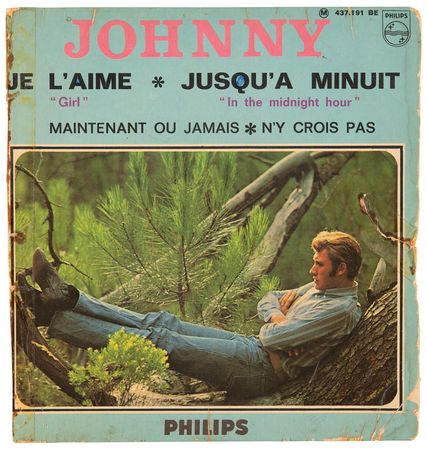 Lot #7089 Jimi Hendrix Experience Signed 45 RPM Record - Obtained After Their Second-Ever Show as a Band (Nancy, France, October 14, 1966) - Image 2