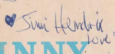 Lot #7089 Jimi Hendrix Experience Signed 45 RPM Record - Obtained After Their Second-Ever Show as a Band (Nancy, France, October 14, 1966) - Image 3