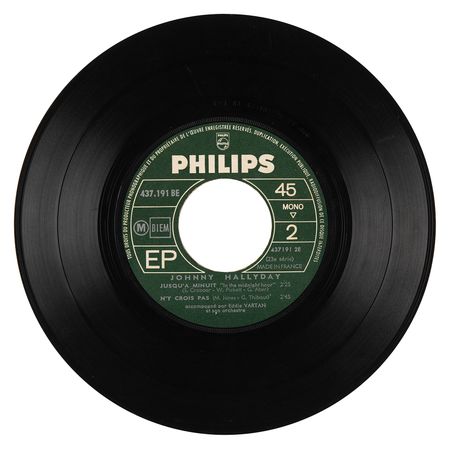 Lot #7089 Jimi Hendrix Experience Signed 45 RPM Record - Obtained After Their Second-Ever Show as a Band (Nancy, France, October 14, 1966) - Image 7