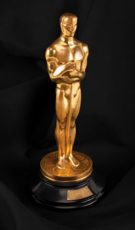 Lot #7094 Academy Award for Best Cinematography (1930) - Oscar Statuette Presented to Clyde De Vinna for for White Shadows in the South Seas - Image 1