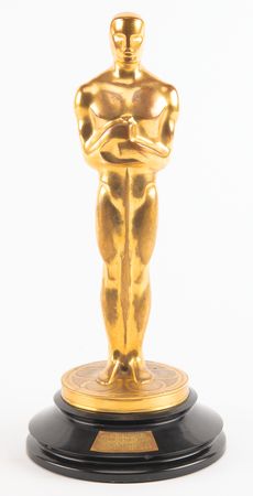 Lot #7094 Academy Award for Best Cinematography (1930) - Oscar Statuette Presented to Clyde De Vinna for for White Shadows in the South Seas - Image 2