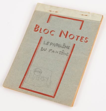 Lot #7067 Rene Magritte's Mid-1940s Sketchbook, 'Le Probleme du Fantome' - Featuring Nearly 50 Original Drawings - Image 3