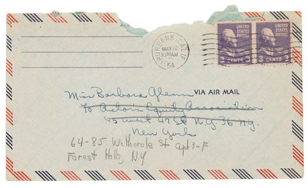 Lot #7092 James Dean Autograph Letter Signed from Hollywood to His NYC Girlfriend, Sending a Candid of His New Horse: 