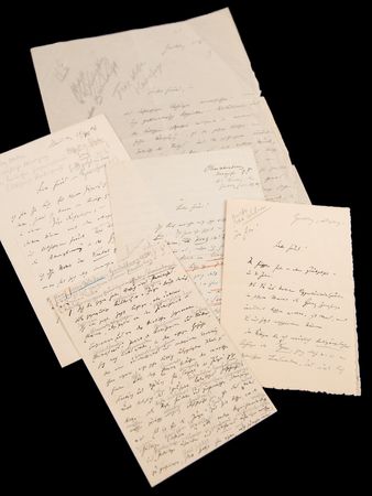 Lot #7039 Max Weber Archive of (5) Autograph Letters Signed on German Politics and the End of World War I: 