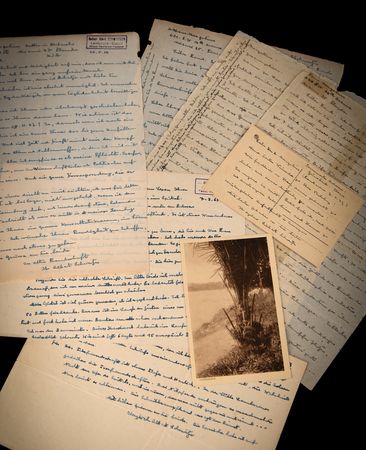 Lot #7079 Albert Schweitzer Archive of (12) Letters and Notes on Philosophy, Aphorisms, and Nuclear Weapons: 