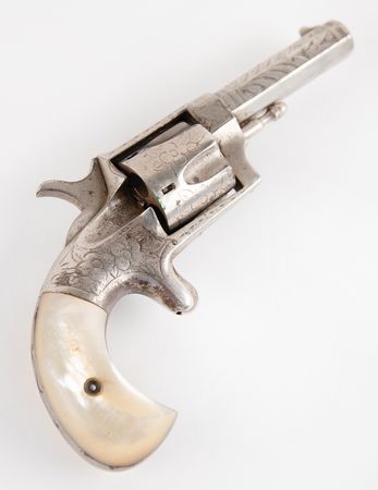Lot #7098 Poker Alice's Traveling Gambling Set and Hopkins & Allen No. 4 Revolver, a Present from Jesse James Assassin Robert Ford - Image 10