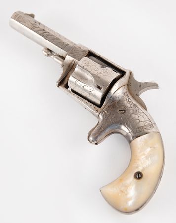 Lot #7098 Poker Alice's Traveling Gambling Set and Hopkins & Allen No. 4 Revolver, a Present from Jesse James Assassin Robert Ford - Image 11