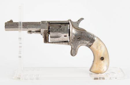 Lot #7098 Poker Alice's Traveling Gambling Set and Hopkins & Allen No. 4 Revolver, a Present from Jesse James Assassin Robert Ford - Image 2