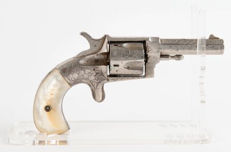 Lot #7098 Poker Alice's Traveling Gambling Set and Hopkins & Allen No. 4 Revolver, a Present from Jesse James Assassin Robert Ford - Image 3