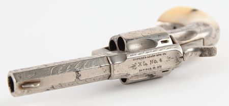 Lot #7098 Poker Alice's Traveling Gambling Set and Hopkins & Allen No. 4 Revolver, a Present from Jesse James Assassin Robert Ford - Image 8