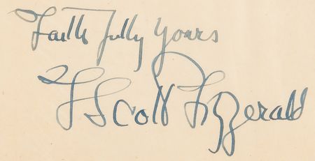 Lot #7059 F. Scott Fitzgerald Autograph Letter Signed on The Great Gatsby and the Influence of H. L. Mencken - Image 2