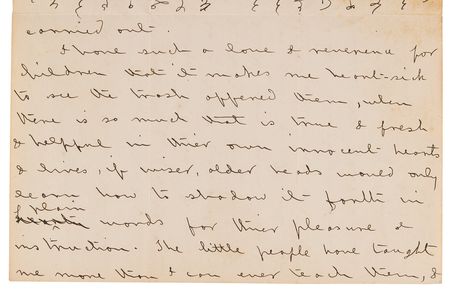 Lot #7056 Louisa May Alcott Autograph Letter Signed on “My ‘Little Women’” and Her Resemblance to Jo March - “‘Jo’ is not myself any more than the others are my sisters, only suggestions of the four real girls” - Image 3