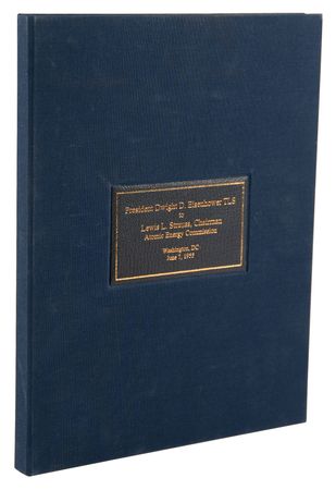 Lot #7015 President Dwight D. Eisenhower and Israel?s Secret Atomic Weapons Program - Letter Affirming a U.S.-Israel Accord ?for collaboration concerning the peaceful uses of atomic energy? - Image 5