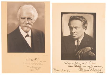 Lot #7054 Composers (44) Signed Photograph Collection Highlighted by Romantic-era Masters Pyotr Ilyich Tchaikovsky, Richard Wagner, Giuseppe Verdi, and Giacomo Puccini - Image 12