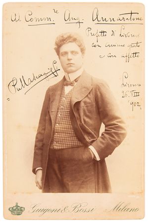 Lot #7054 Composers (44) Signed Photograph Collection Highlighted by Romantic-era Masters Pyotr Ilyich Tchaikovsky, Richard Wagner, Giuseppe Verdi, and Giacomo Puccini - Image 6