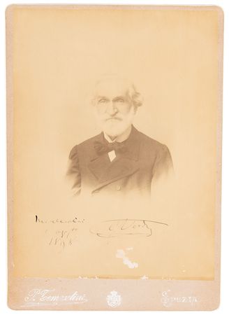 Lot #7054 Composers (44) Signed Photograph Collection Highlighted by Romantic-era Masters Pyotr Ilyich Tchaikovsky, Richard Wagner, Giuseppe Verdi, and Giacomo Puccini - Image 9