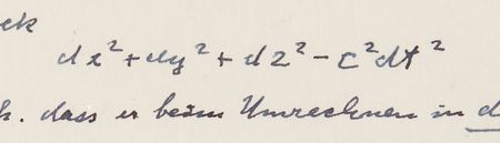 Lot #7075 Albert Einstein Important Handwritten Manuscript: 