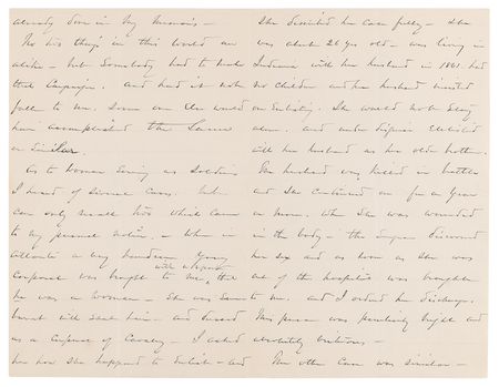 Lot #7010 William T. Sherman Autograph Letter Signed on His 'March to the Sea' and Women's Service in the Union Army: 