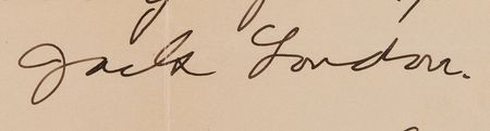 Lot #7060 Jack London 'White Fang' Archive, with Autograph Letter Signed and Publishing Agreement: 