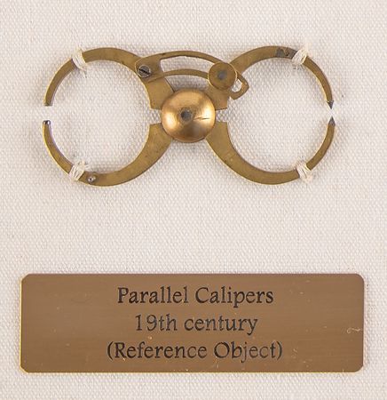 Lot #7002 Thomas Jefferson Brass Parallel Calipers (ca. 1800) from His Personal Collection - Image 3