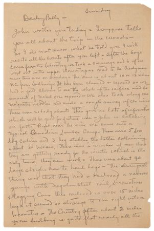 Lot #7073 Thomas Edison Autograph Letter Signed on Seeking Automotive Battery Material at a Canadian Nickel Mine - Image 2