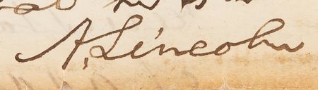 Lot #7006 Abraham Lincoln Civil War-Dated Autograph Endorsement Signed as President, Calling for the Reappointment of Alexander J. Dallas III - Image 3