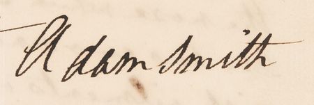 Lot #7029 Adam Smith Autograph Letter Signed on a Student's Sickness - One Year After Publishing The Theory of Moral Sentiments - Image 4