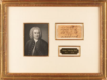 Lot #7048 Johann Sebastian Bach Document Signed as Kapellmeister at St. Thomas Church - Image 2
