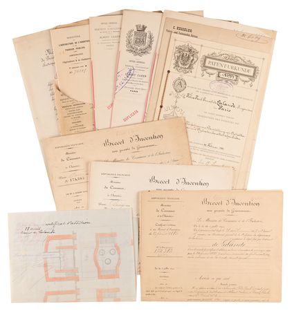 Lot #7074 Thomas Edison (2) Documents Signed in Electric Battery Development Archive, Acquiring Rights to the 'Lalande-Chaperon Cell' to Power His Great Inventions: the Phonograph and Electric Light - Image 18