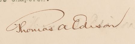 Lot #7074 Thomas Edison (2) Documents Signed in Electric Battery Development Archive, Acquiring Rights to the 'Lalande-Chaperon Cell' to Power His Great Inventions: the Phonograph and Electric Light - Image 3