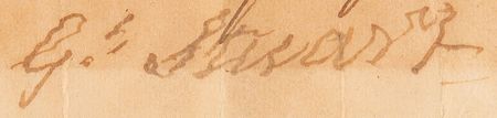Lot #7034 Gilbert Stuart Signed Receipt for His 1822 'Lewis-Wilson Portrait of George Washington' - On Current Display at the Louvre Abu Dhabi - Image 2