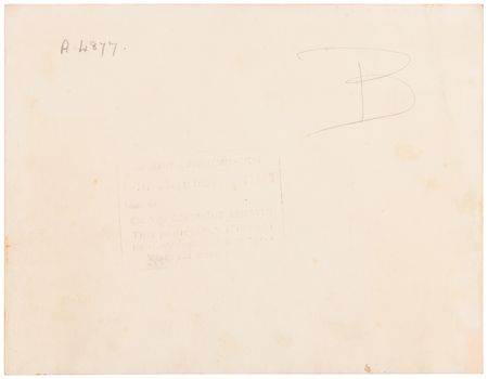 Lot #7018 Winston Churchill World War II-Dated Signed Photograph, Shown with Cigar and Naval Anti-Aircraft Gun - Image 3